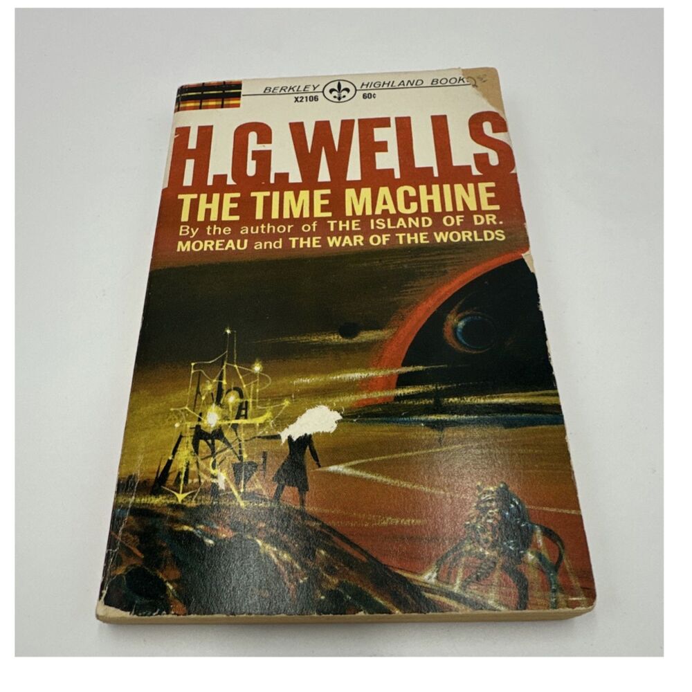 H.G. Wells The Time Machine Paperback Berkley Highland Book Sci-Fi Time Travel